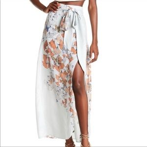 Free People Butterfly Wrap Skirt